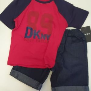 Toddler two piece shorts and tee